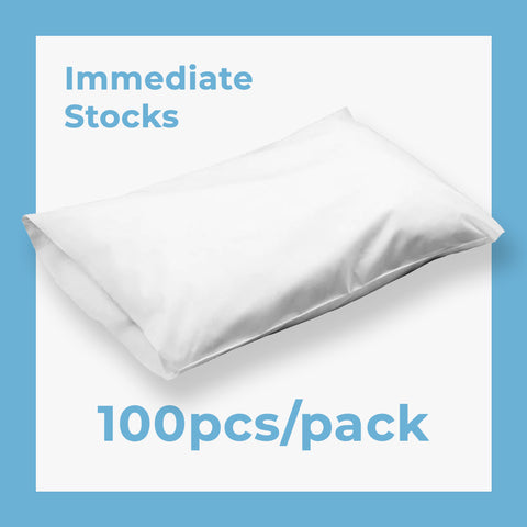 Disposable Pillow Case, Non-Woven (100pcs/pack)