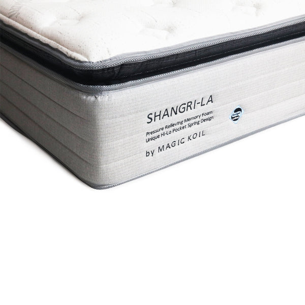 1 Stock Offer: Magic Koil Shangri La Memory Foam Hybrid Mattress (King)